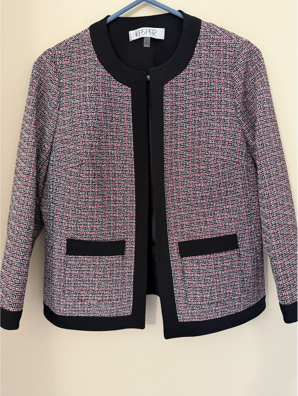 4P Vintage Kasper suit jacket, pockets